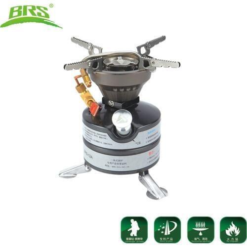 BRS Camping Stove Outdoor Oil Stove Picnic Cooking Oil Furnace One-piece Petrol Stove Integrated Stove Cookware BRS-12A