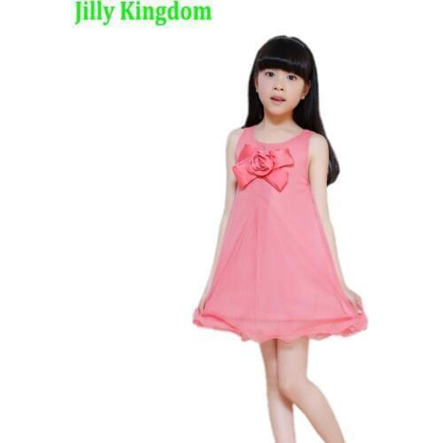 Kids Infant Girl Flower Petals Dress Children Bridesmaid Toddler Elegant Dress Pageant Vestido Infantil Tulle Formal Party Dress