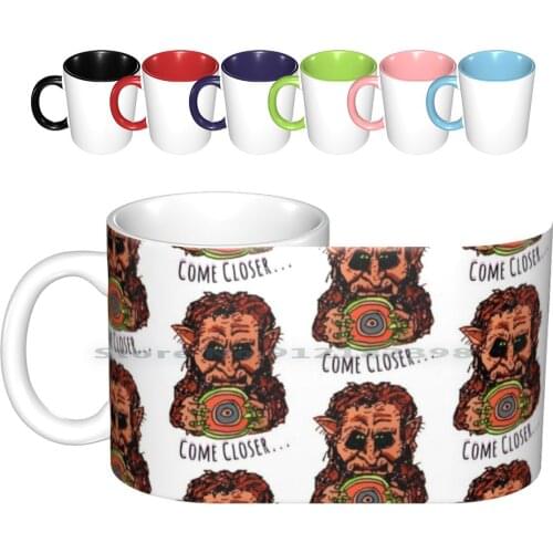Troll Ceramic Mugs Coffee Cups Milk Tea Mug Horror Movie Classic B Movie Ghoulies Creative Trending Vintage Gift Bottle Cup