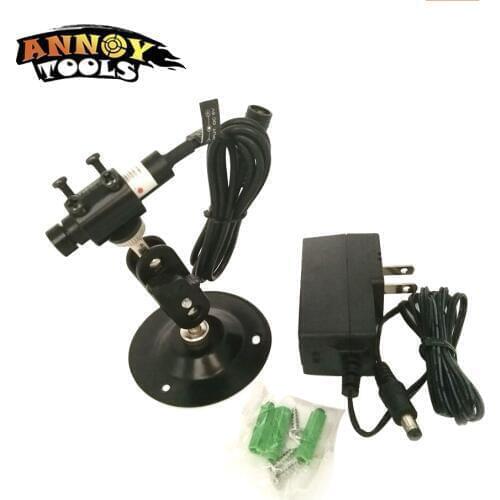 5 mw 650nm cross line red laser diode module with power supply and 13.5mm laser bracket