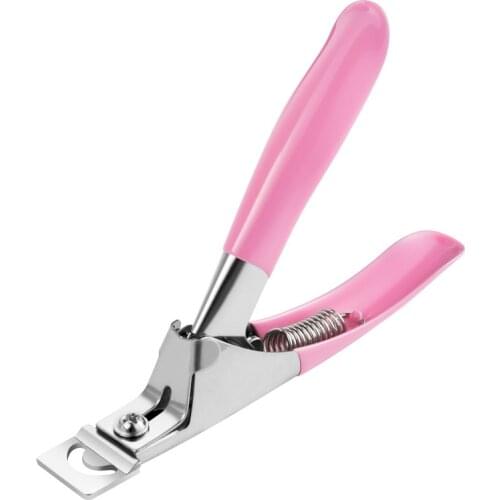 Fake Nail Cutter Professional Nail Clippers Straight Edge Acrylic Nail Clipper Tips Manicure Cutter Guillotine Cut False Nails