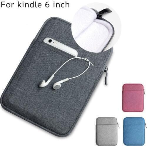 2020 Newest Brand Nylon Sleeve Case For kindle 6 inch, Bag For kindle Paperwhite, For kindle Voyage 6", Free Drop Shipping