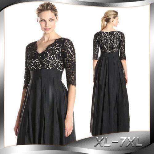 New summer womens dresses v-neck print dresses european full dress plus size XL-7xl size 5218