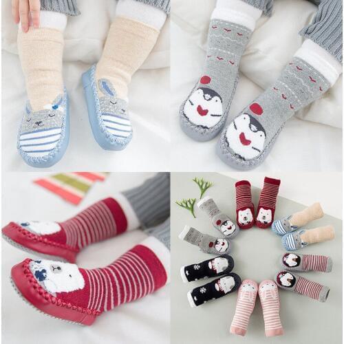 Newborn Baby Boy Girl Toddler First Walkers Shoes Soft Soled Lovely Animal Pattern Princess Crib Shoes Prewalker 0-30M