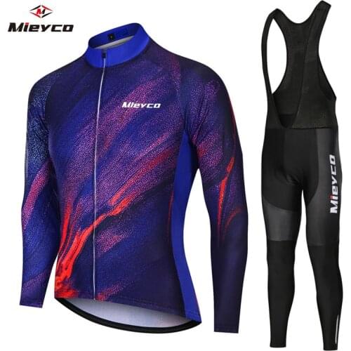 Autumn Quick Dry MTB Bike Cycling Suit Long Sleeve Bicicleta Jersey Set 2021 Racing Pants Spring Road Bicycle MTB BMX Clothing