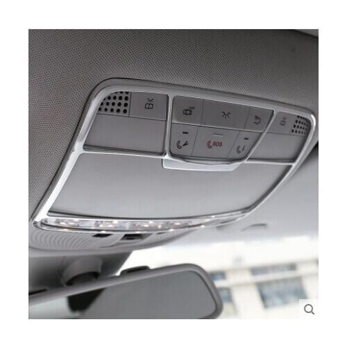 Fit for Mercedes Benz C-class c200l new E-class e300l roof button glasses box reading light frame glc260 interior decoration
