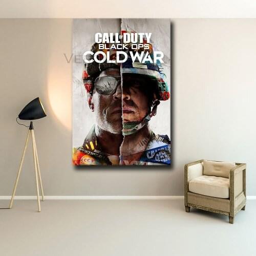 Poster Popular War Game Cold War Hd Print Canvas Painting for Living Room Bedroom Gaming Room Home Decoration