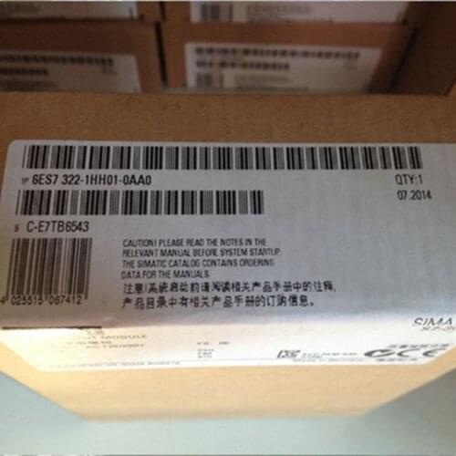 Siemens s7-3006es7322-1hh01-0aa0 digital output module 6ES7322-1HH01