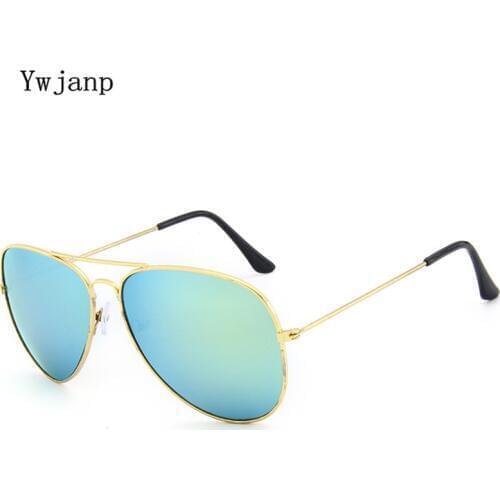 Ywjanp Brand Sunglasses Men Women Driving Driver Sun Glasses Vintage Oval Anti-UV Goggles Couple Eyewear Oculos De Sol
