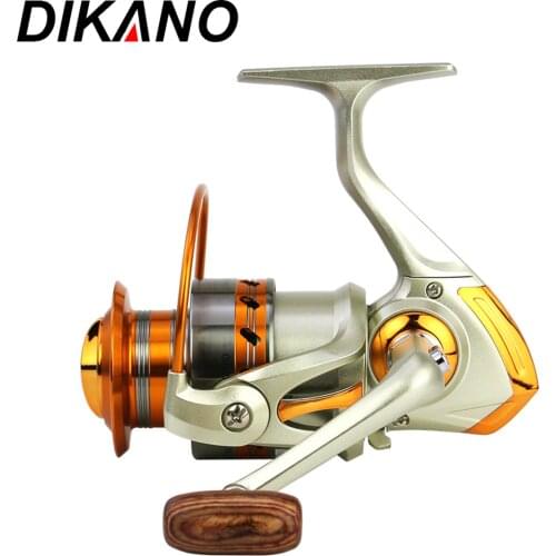 Spinning Fishing Reel Ef Series Metal With Aluminum Alloy Rocker Fishing Accessory 5.2:1