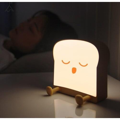 1pc Led Usb Lamp Colorful Silicone Night Light Cute Mini Soft Cartoon Lamps for Children Bedroom Baby Christmas Gift