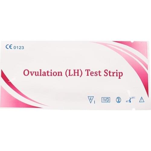 50Pcs LH Tests LH Ovulation Test Strips First Response Ovulation Urine Test Strips Over 99% Accuracy Test