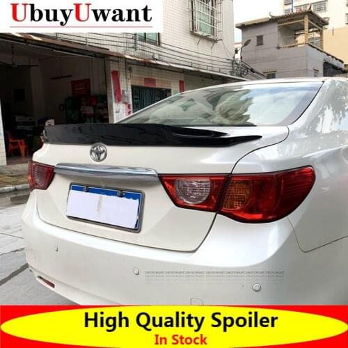 UbuyUwant For Toyota REIZ Mark X Carbon Fiber Trunk Boot Spoiler Lip Wing 2012 2013 2014 2015 2016 2017 2018 2019