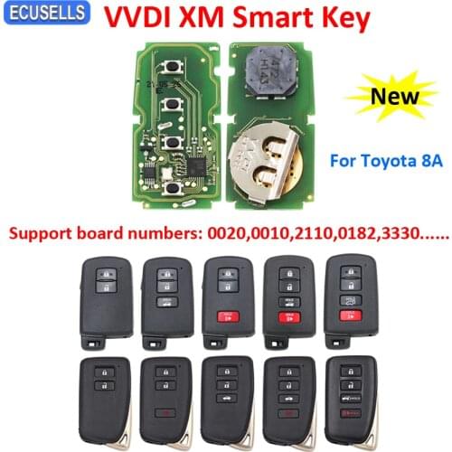 Xhorse VVDI XM Smart Key Universal Remote Control Circuit Board for Key Tool Max Plus VVDI2 Mini For Toyota 8A Support Reuse