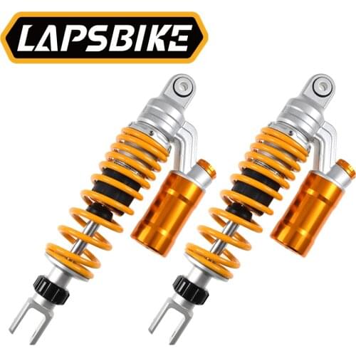 Universal 320mm 340mm 360mm Motorcycle Adjustable Rebound Damping Rear Shock Absorbers Suspension For Yamaha Honda Motor Scooter
