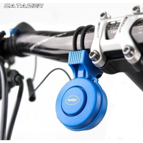 Bike Bell Rechargeable 120db Cycle Bell Electronic Horn Safety Trumpet USB Charge Bicycle Siren Audio Warning Alarm Bike Parts