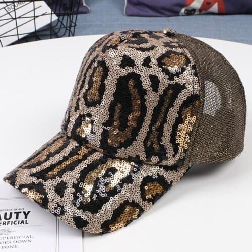 2021 Sports Cap ladies embroidered baseball caps sequins fashion casual curved hats girls can adjust hip hop hat