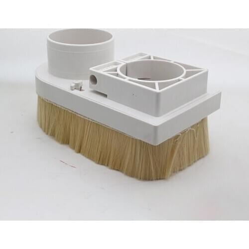 75mm 80mm 85mm 90mm 10mm Brush Vacuum Cleaner Engraving Machine Dust Cover for CNC Router Spindle Motor Milling Machine
