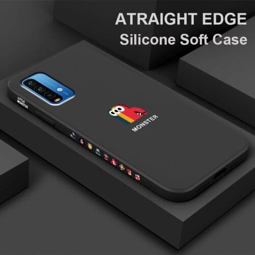 For Xiaomi Redmi Note 9 4G Cases Original Fashion Liquid Silicone Shockproof Soft Shell Cover Redmi Note9 Phone Case