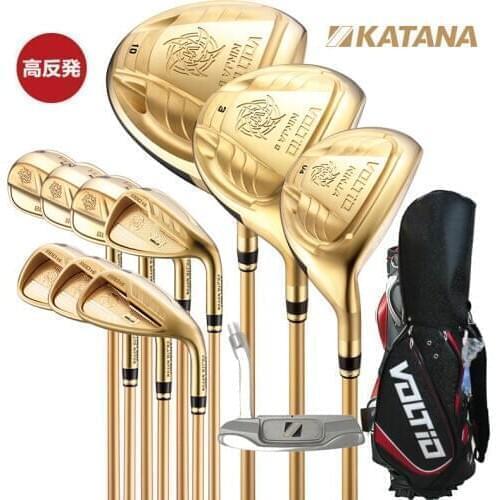 Golf club Katana Voltio Ninja plus Golf complete clubs drive fairway wood irons putter bag graphite shaft cover golf full set