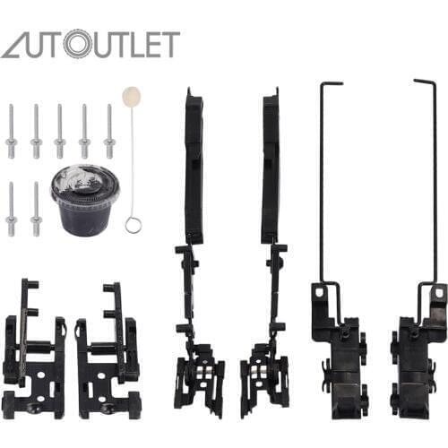 AUTOUTLET for Sunroof Repair Kit Brackets For Ford F150 F250 F350 Expedition Lincoln lift arms cam brackets and trough guides