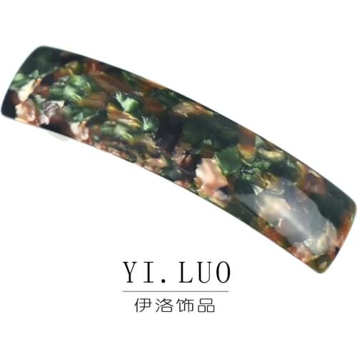Korean women hair accessories simple styling vintage hair barrettes cute hair clip for women