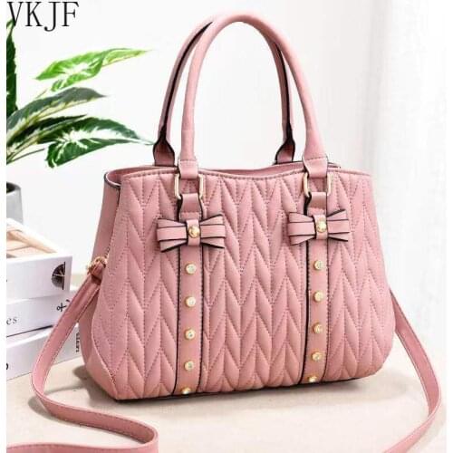 Fashion Womens One-shoulder Handbag 2021 New High-quality PU Leather Womens All-match Messenger Bag