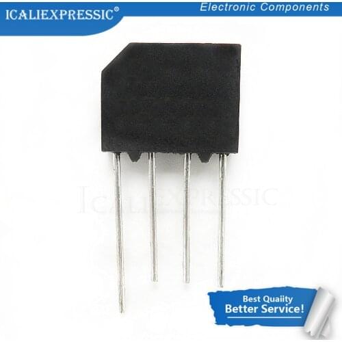 10PCS RS207 DIP ZIP-4 Bridge Rectifier 2A 1000V