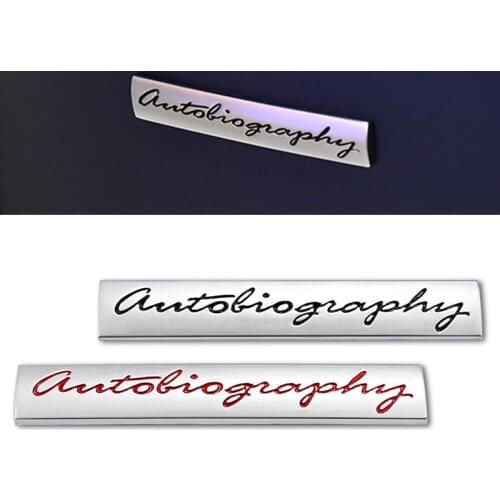 1Pcs Silver Chrome Badge Emblem Auto Fender Trunk Stickers For Land Rover Range Rover Evoque Velar Freelander Defender Discovery