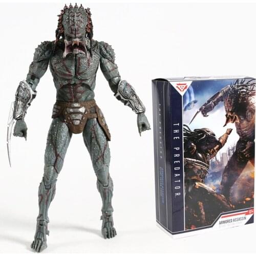 NECA The Predator Armored Assassin PVC Action Figure Collectible Model Toy 28cm