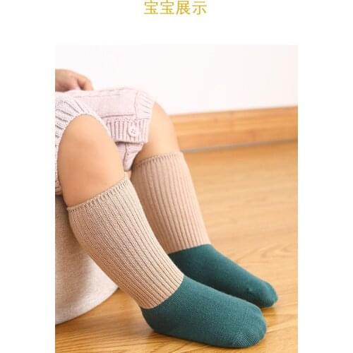 20pairs/l Autumn winter baby socks pile socks non slip floor socks INFANT TODDLER SOCKS