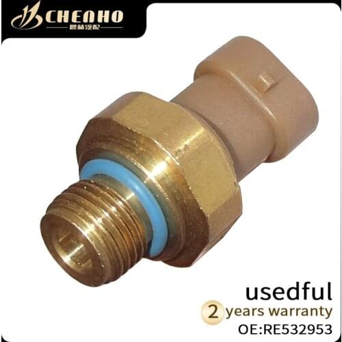 CHENHO BRAND New Fuel Rail Pressure Sensor RE532953 For JO-HN DEE-RE