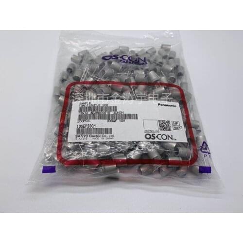 Original new 100% 10SEP330M 10V330UF 8X12 DIP solid state capacitor (Inductor)