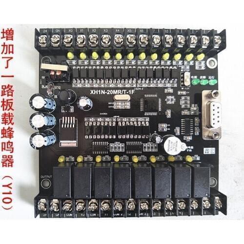 PLC Industrial Control Board FX1N-20MR 20MT Programmable Controller