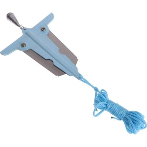 Fishing Water Grass Remover Knife Removal Tools Small Cut Weed Bait With Sinker