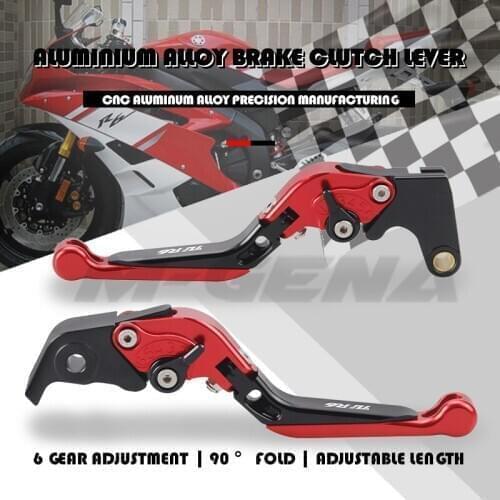 For YZF 600 YZF-R6 YZF600 R6 2005-2016 Motorcycle Accessories Folding Extendable Brake Clutch Levers