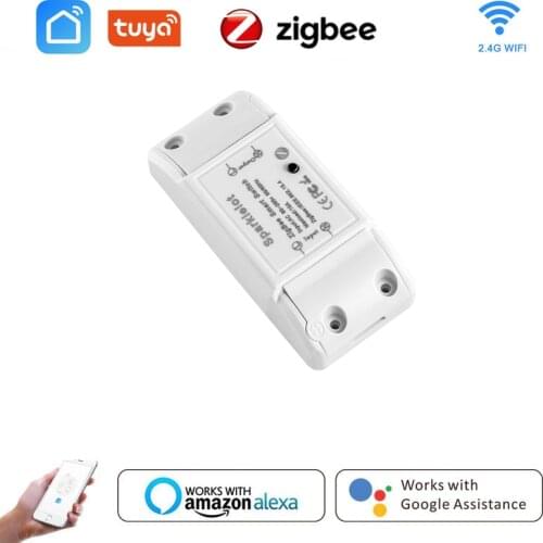 ZigBee DIY WiFi Smart Light Switch Universal Breaker Timer Smart Life APP Wireless Remote Control Works with Alexa Google Home
