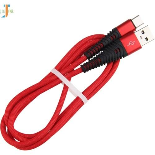 100pcs/lot USB Cable 1m Mermaid Nylon Braided Fabric Micro USB Data Sync Charger Cable for Iphone 8 7 HTC 10 M8 Huawei Mate8