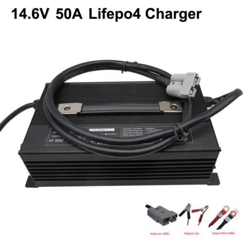 1200W 14.6V 40A charger 12V 40A LiFePO4 Battery Charger 110V / 220V For 4S 12V 100AH 200AH 300AH LiFePO4 Battery pack