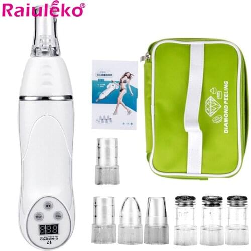 Blackhead Remover Extractor Facial Pore Vacuum Acne Removal Machine Facial Dermabrasion Machine Face Cleanacne Pimple Extractor