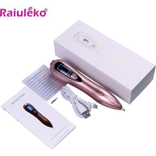 LCD LED Laser Plasma Pen Face Skin Dark Spot Remover Mole Tattoo Removal Machine Facial Freckle Tag Wart Removal Beauty Care
