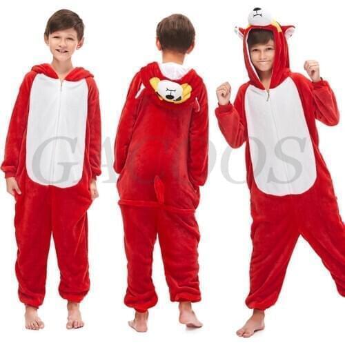 Winter Boys Pajamas Pyjamas Kids Sleepwear Oneises Teenage Party Jumpsuits Unicorn Pijamas for 6 10 12 14 16Year Home Clothing