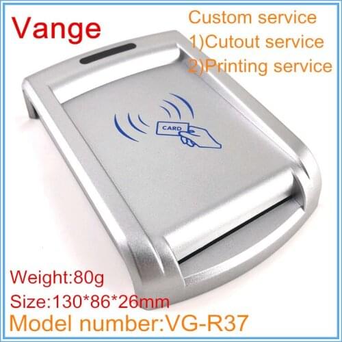 1pcs/lot swiping card entrance plastic project box 130*86*26mm ABS instrument enclosure case