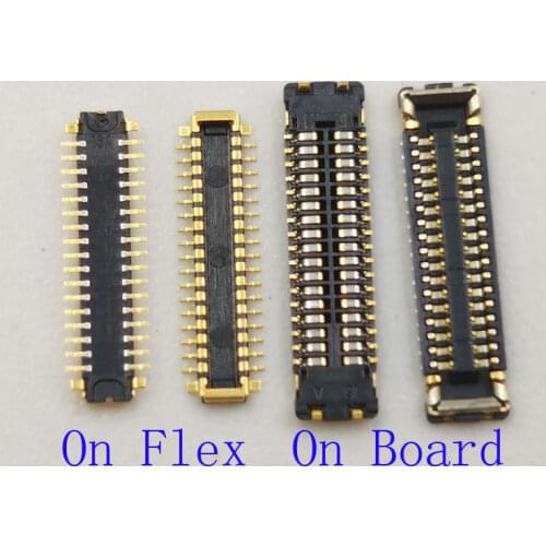 2Pcs Usb Charger Charging Dock Port Flex FPC Connector For Xiaomi Mi A3 MiCC9E CC9E CC 9E Mi4C M4C 4C Clip Plug On Board 40pin