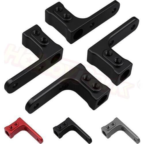 4pcs Aluminum Side Pedal Mount Plate 116845 Upgrade Parts For HPI VENTURE FJ Cruiser Scale RC Trail Truck