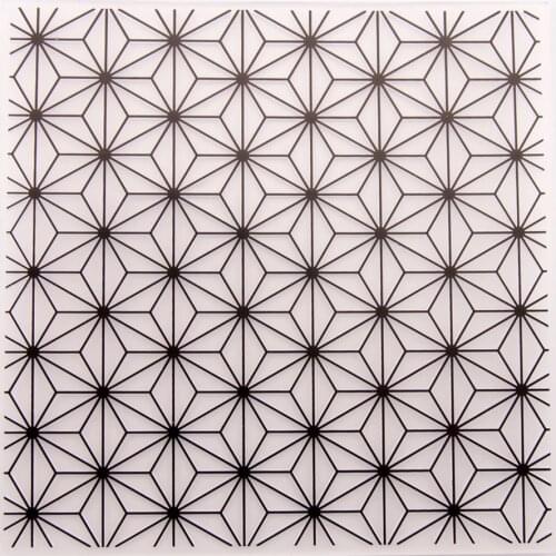 Diamond Embossing Folder for Card Making Plastic Scrapbooking Photo Album Card Paper DIY Craft Decoration Template Mold EM198