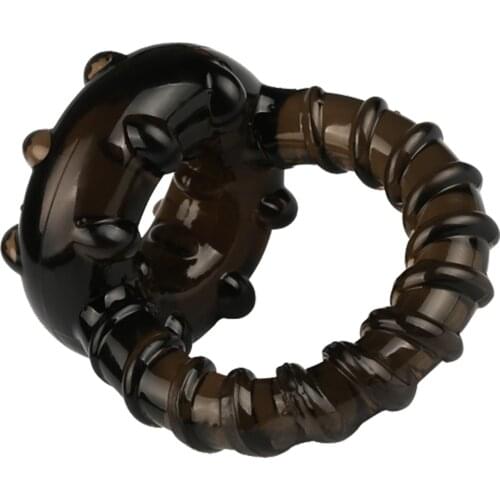 Bdsm Toys Dual Ring Men Sex Toys Soft Silicone Time Delay Ring Hoop Medical Themed Toys Adjustable Cock Ring Sexual Toy Adult