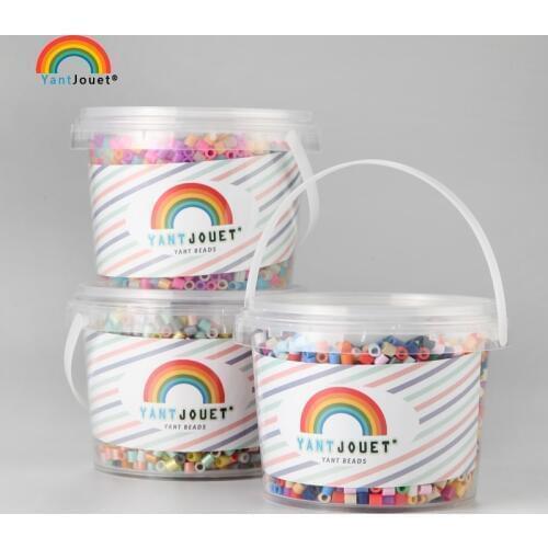 YantJouet 5mm Beads 3500pcs/lot 20colors+ Iron Beads for Kids Hama Beads Diy Puzzles High Quality Perler Handmade Gift Toy