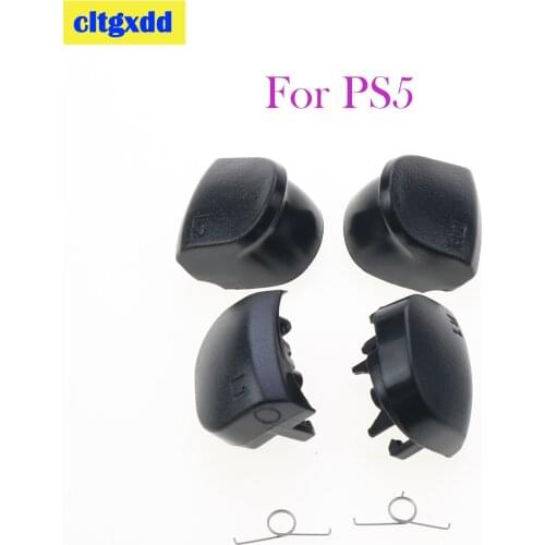 Cltgxdd 10pcs For DualSense 5 PS5 buttons Controller Replacement FOR PS5 L1 R1 L2 R2 button Repair Kits