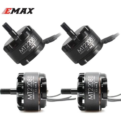 RC Motor,Original EMAX MT2208II 1500KV/2000KV CW/CCW Brushless Motor for RC QAV250 F330 Multicopter(Include the retail box)